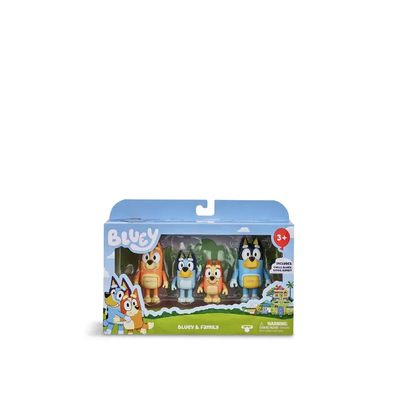 Bluey & Family Figure Set