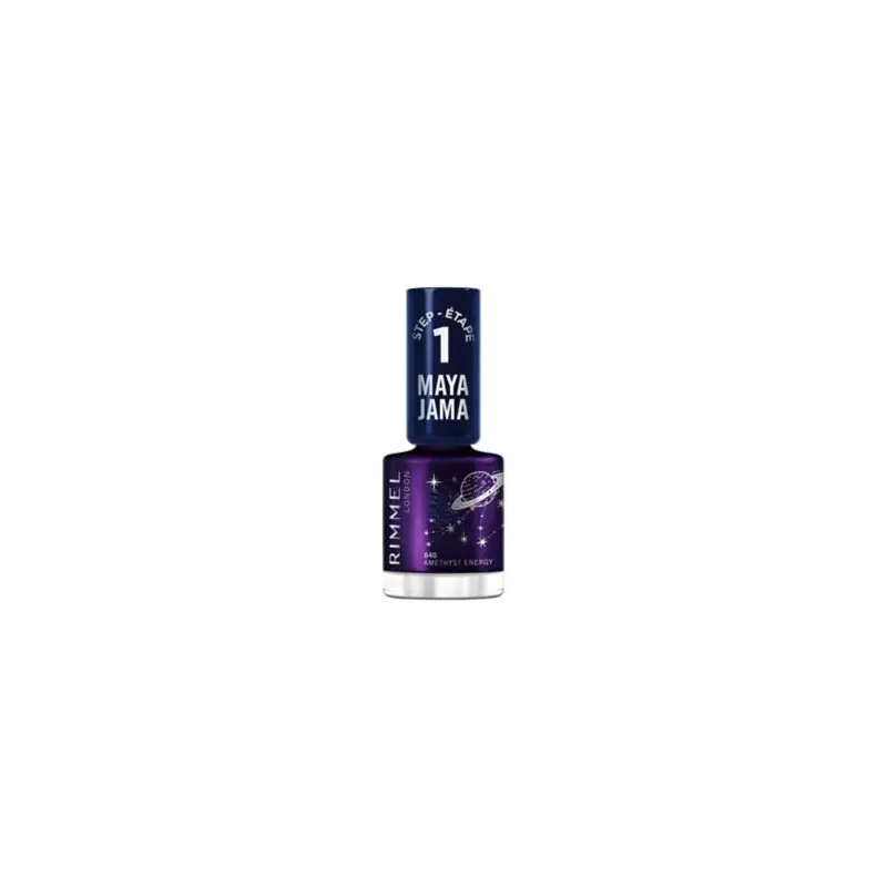 Rimmel Maya Jama Astrology Collection Super Gel Nail Polish Amethyst Energy