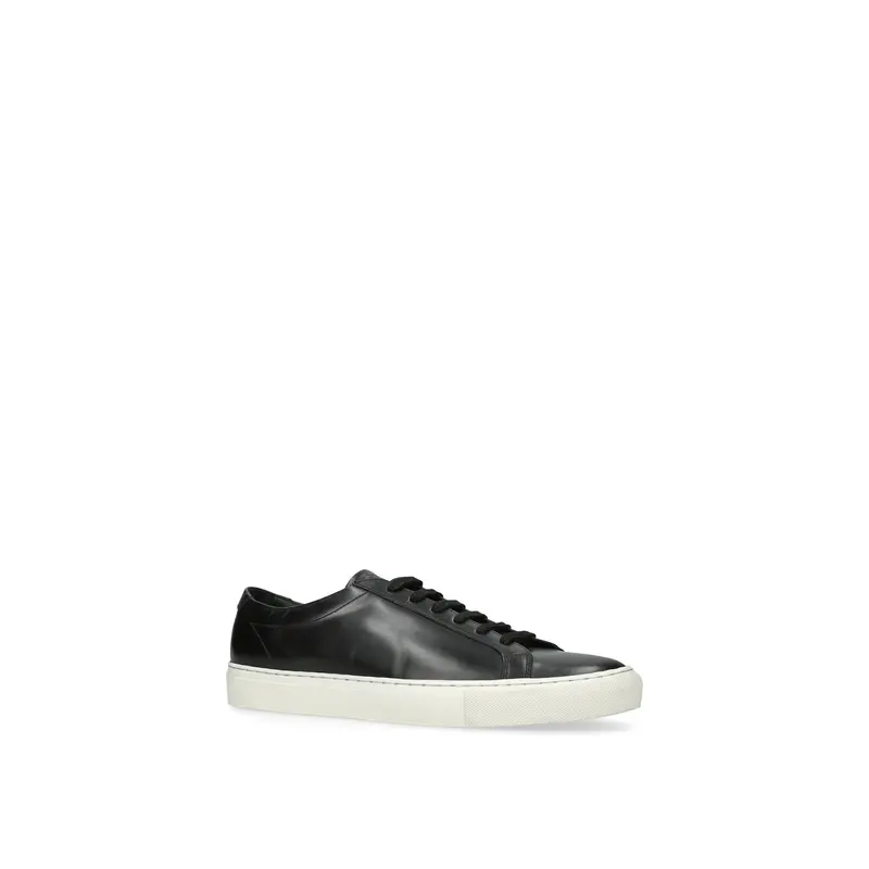 Sprint Leather Trainers Black