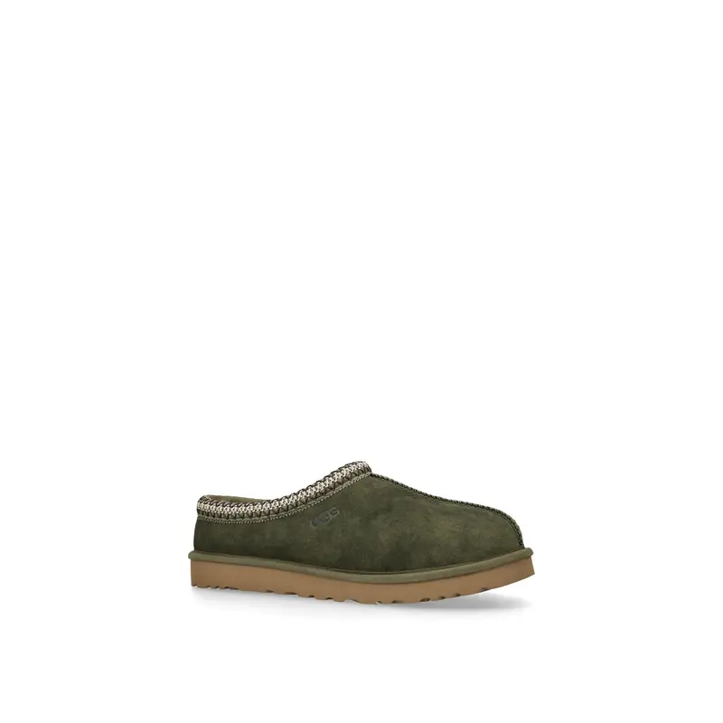Mens Tasman Baxter Slippers Green