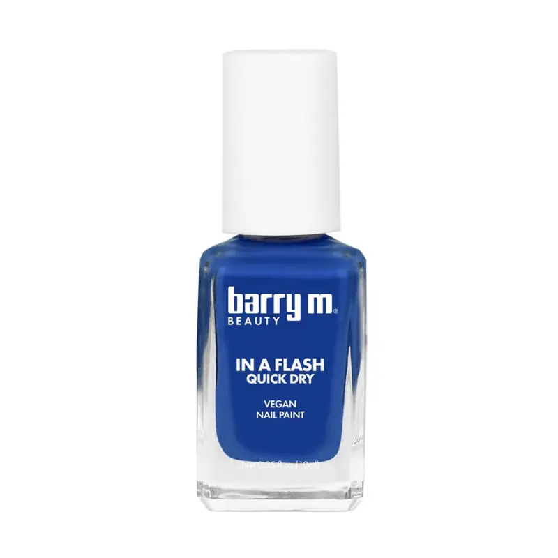 Barry M in a Flash Quick Dry Nail Paint Nimble Navy 10ml