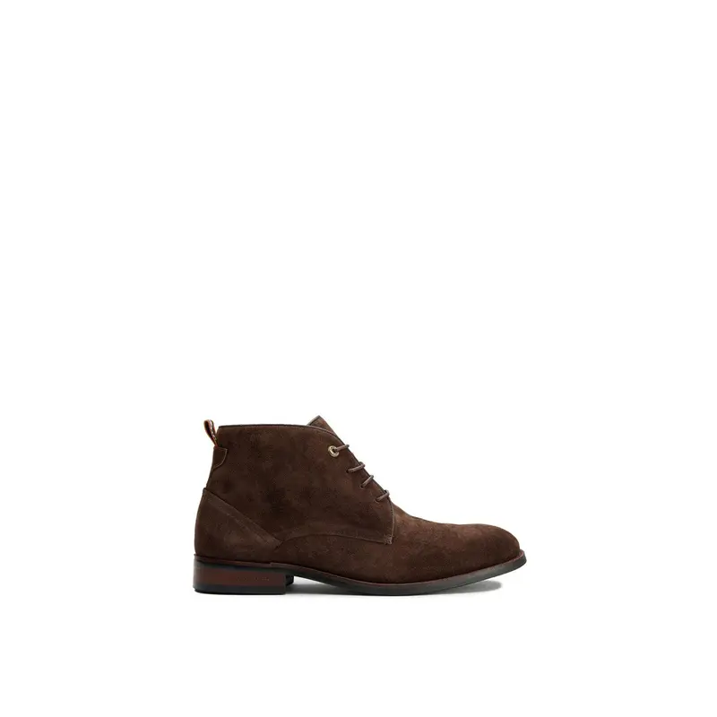 Allos Leather Chukka Boots Brown