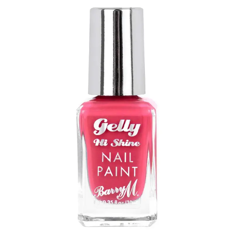 Barry M Gelly Hi Shine Nail Paint Wild Fig 10ml