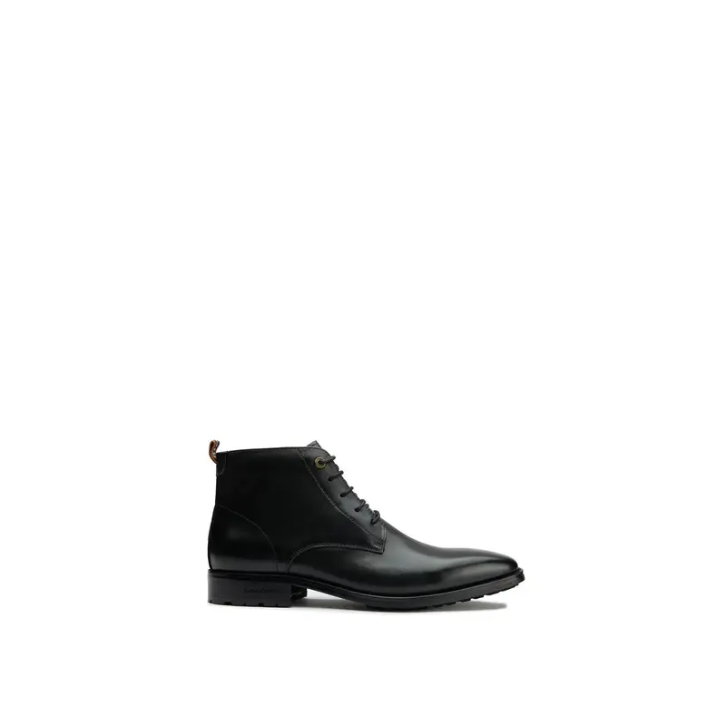 Daisy Leather Chukka Boots Black
