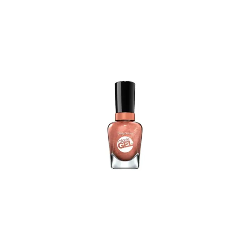 Sally Hansen Miracle Gel Nail Polish - Terra Coppa - Shimmery Terracotta Nail Colour