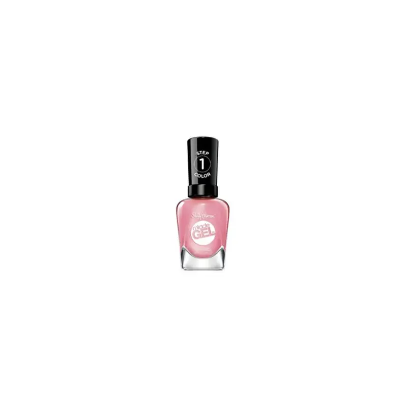 Sally Hansen Miracle Gel Nail Polish - Shell Yeah - Pink Shimmer Nail Colour