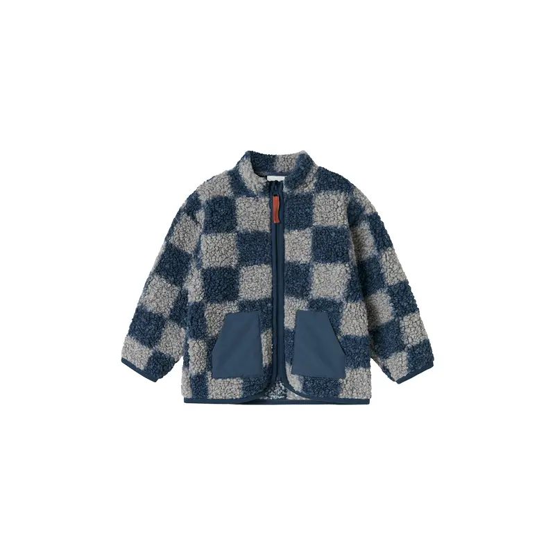 Morlando Teddy Cardigan Blue