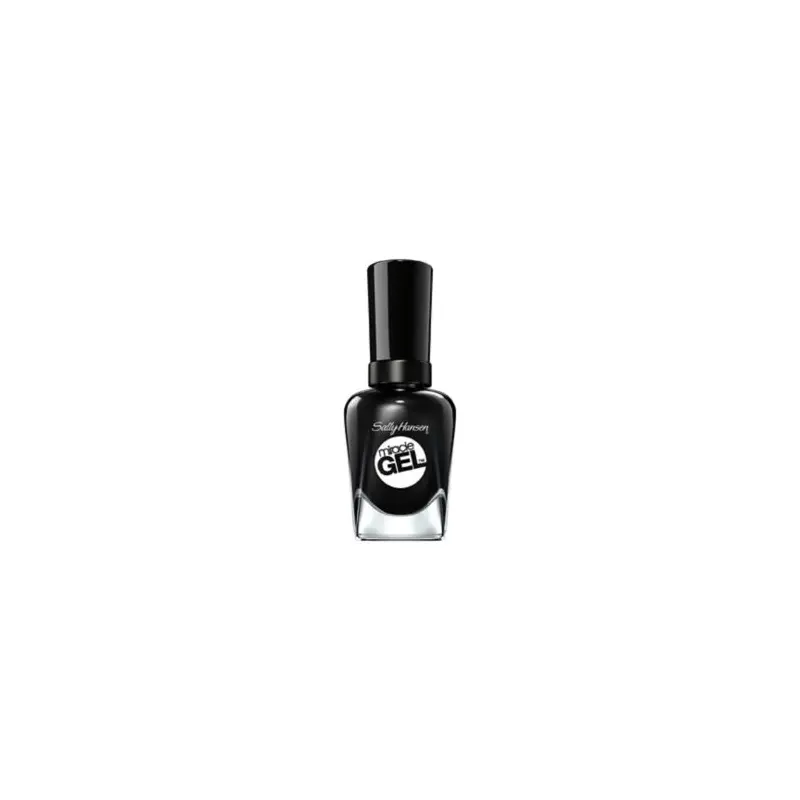 Sally Hansen Miracle Gel Nail Polish - Blacky O - Black Nail Colour