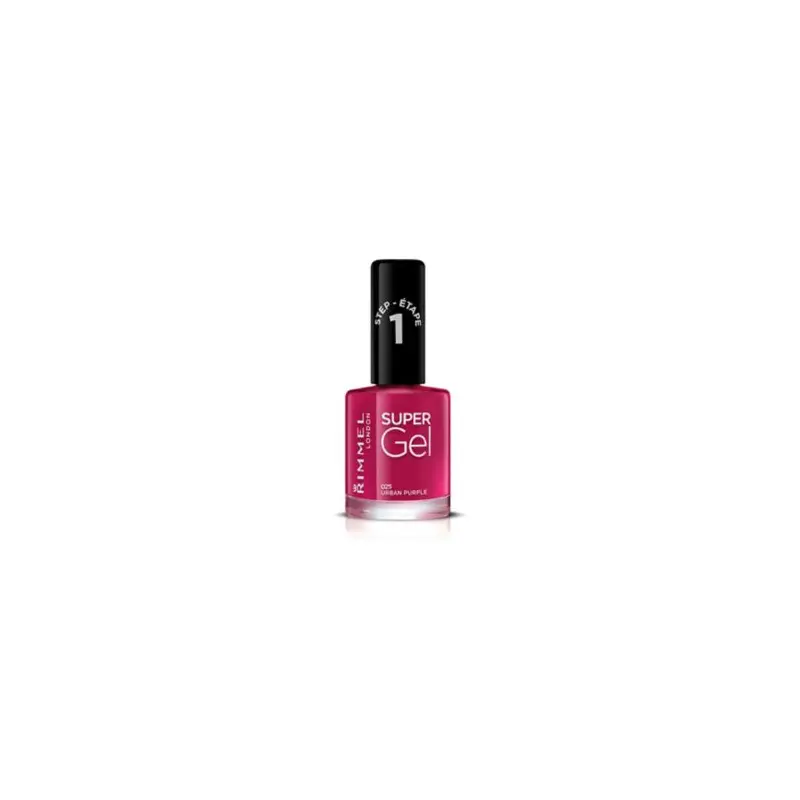 Rimmel Super Gel Nail Polish 025 Urban Purple