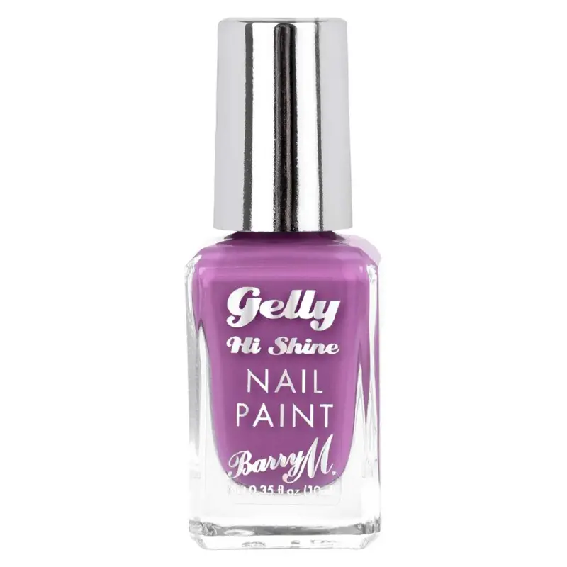 Barry M Gelly Hi Shine Nail Paint Orchid 10ml
