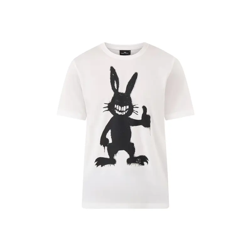 Smile Rabbit T-Shirt White