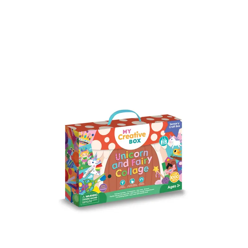 Collage Sensory Craft Box Unicorn and Fairy