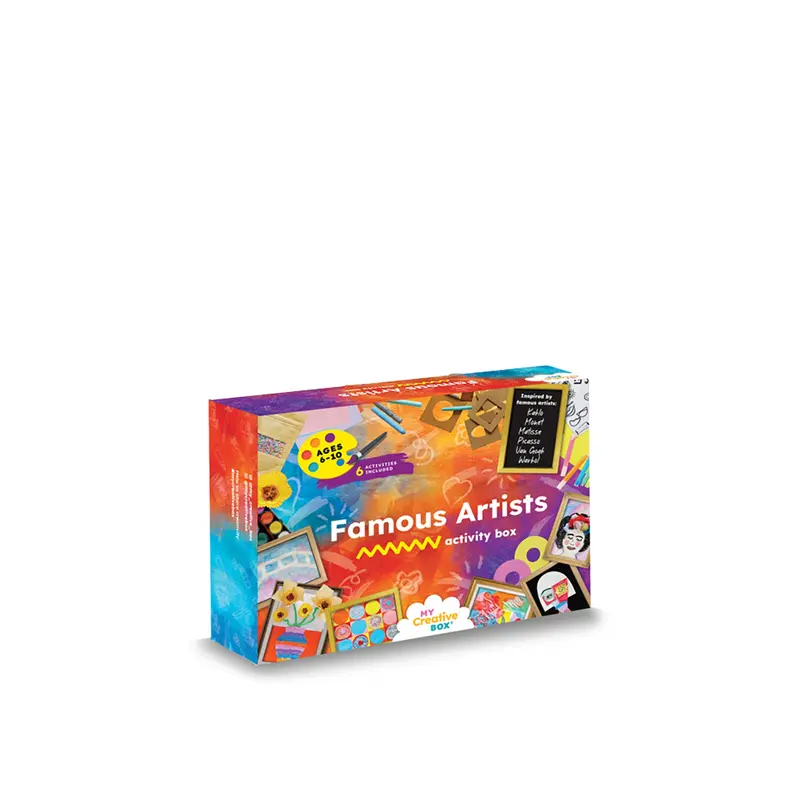 Creative Activity Box Famous Artists
