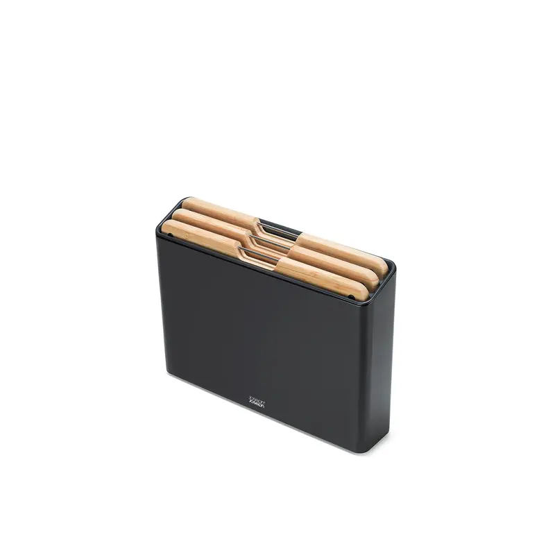 Folio Steel Bamboo 3-Piece Board Set Black