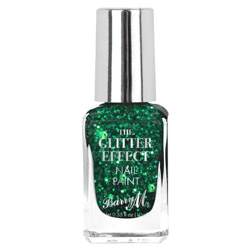 Barry M Glitter Effect Nail PaintGood Time Green Net 0.34 fl. oz