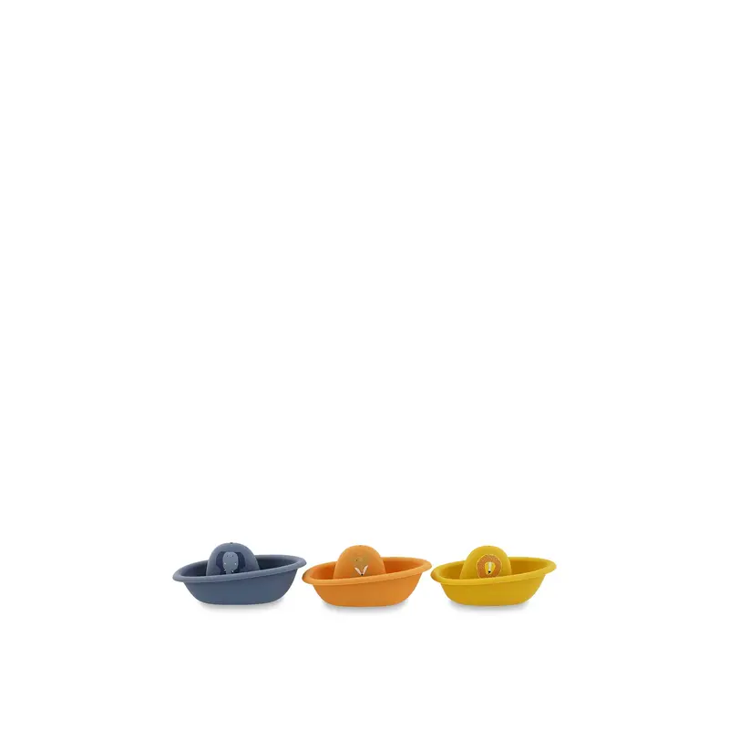 Stackable Boats Toy Set Multi