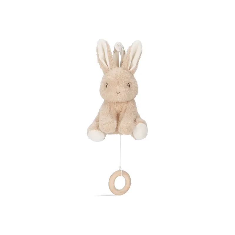 Baby Bunny Music Box Beige