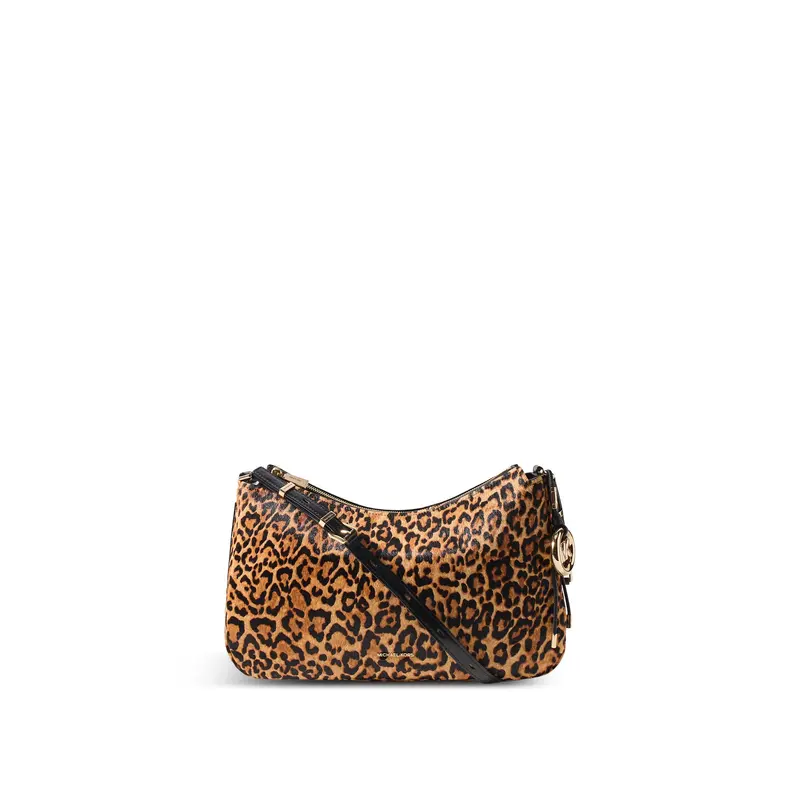 Nolita Cheetah Medium TZ Hobo Shoulder Bag Marigold