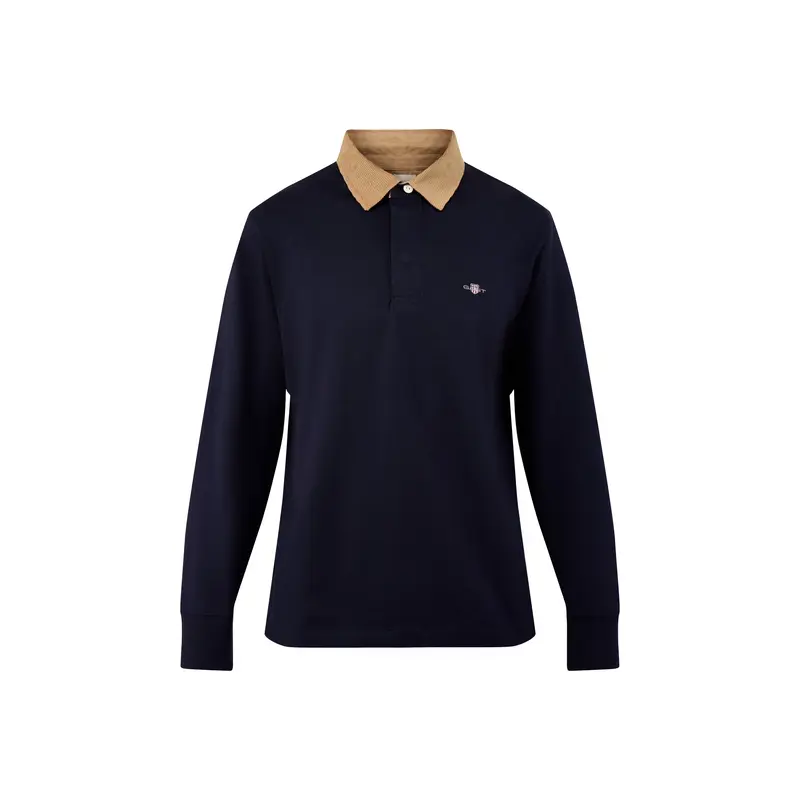 Cord Collar Heavy Rugger Evening Blue