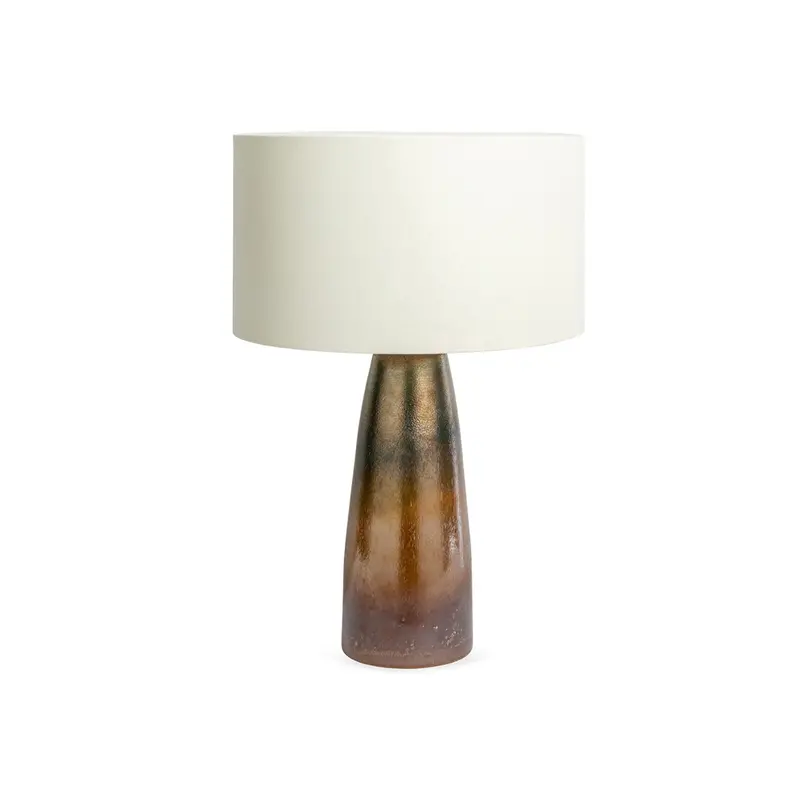 Ryde Glass Table Lamp Bronze