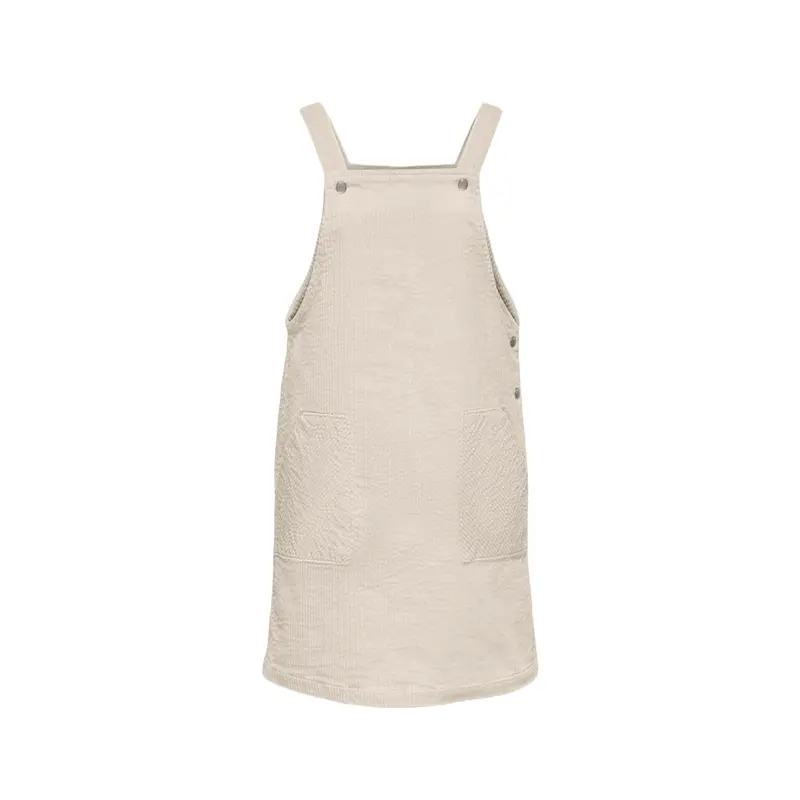 Girls Corduroy Spencer Front Pants Beige