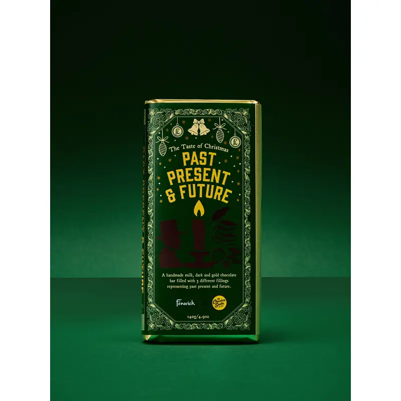 The Chocolate Smiths Exclusive Past, Present and Future Chocolate Bar