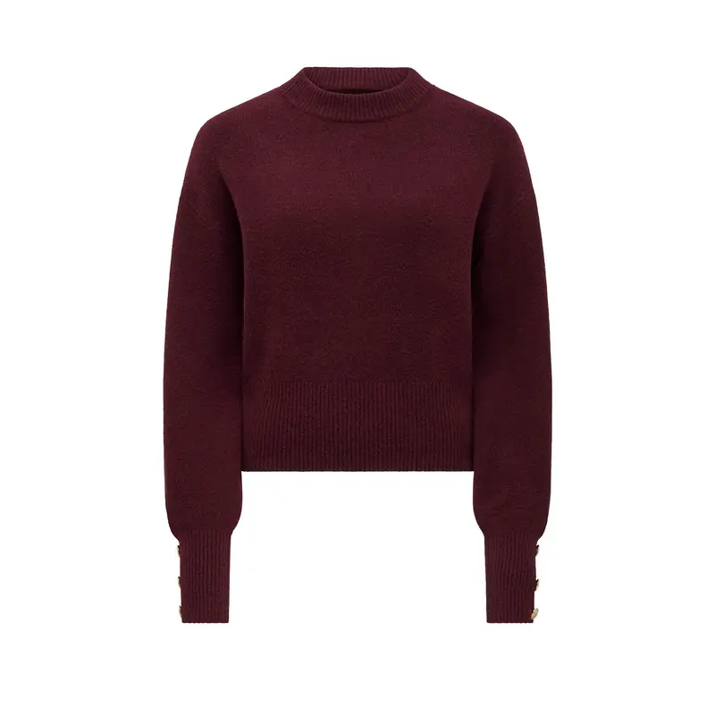 Millie Crew Neck Sweater Purple
