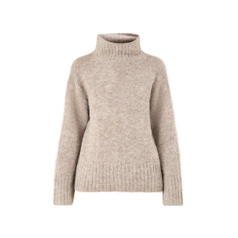 Gabriella High Neck Knit Grey