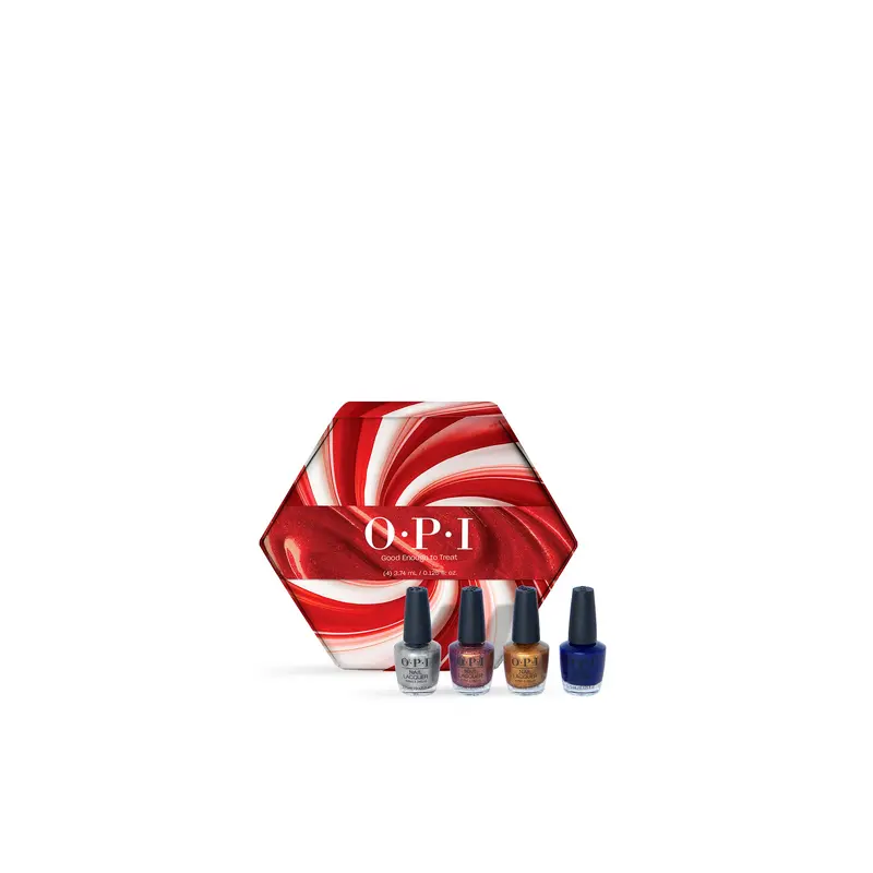 OPI Holiday Good Enough To Treat Nail Lacquer 4 Piece Mini
