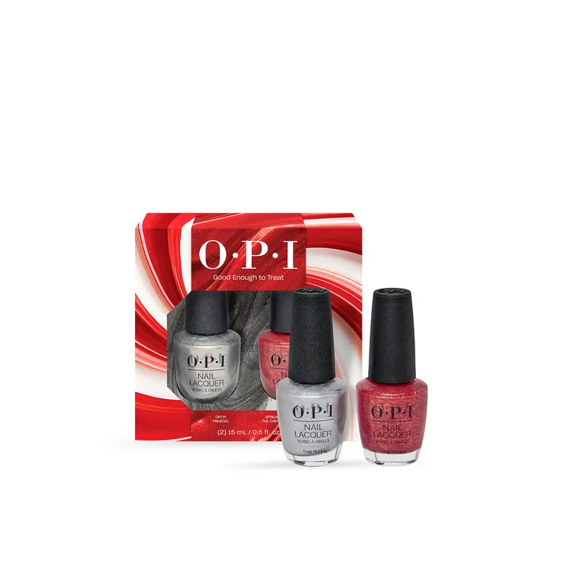 OPI Holiday Good Enough To Treat Nail Lacquer Duo Pack