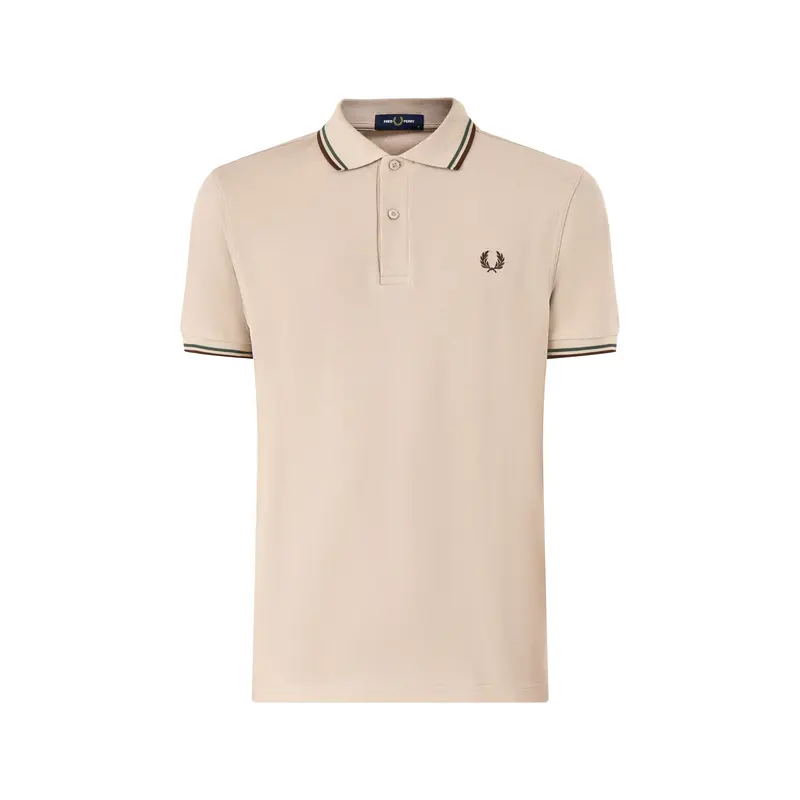 Twin Tipped Polo Shirt Green