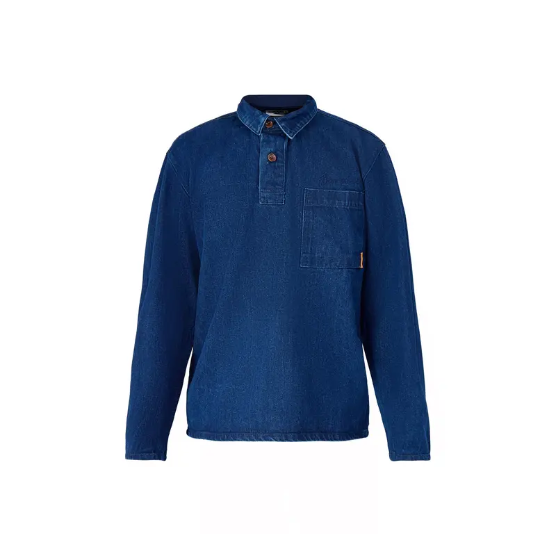 Denim Script Popover Indigo