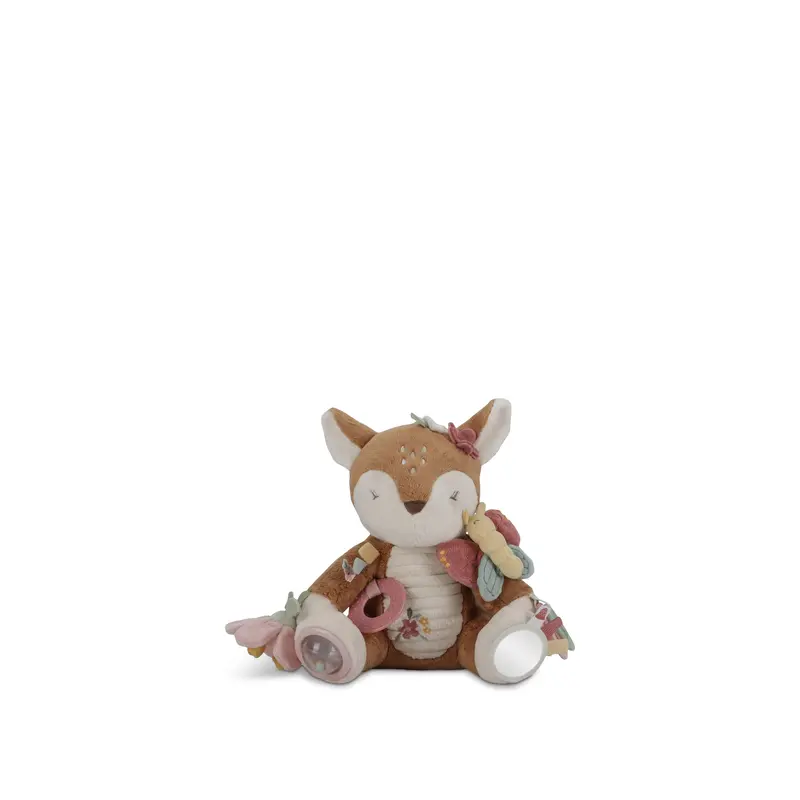 Soft Toy Deer Fairy Garden Pink
