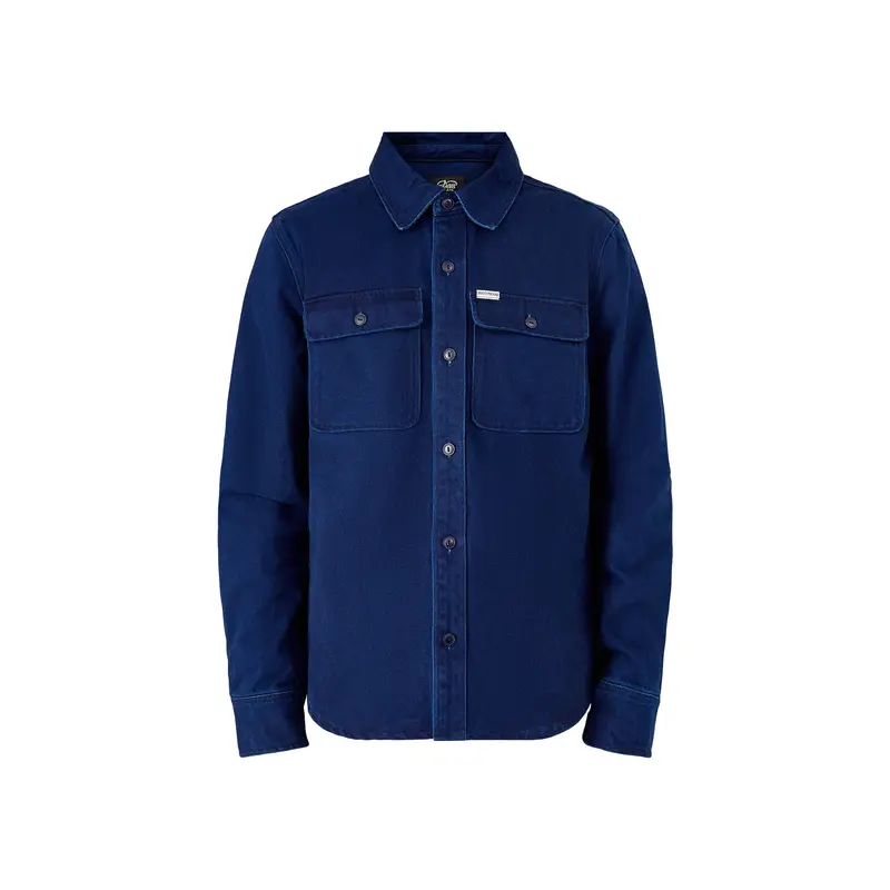 Vacay Overdye Shirt Indigo