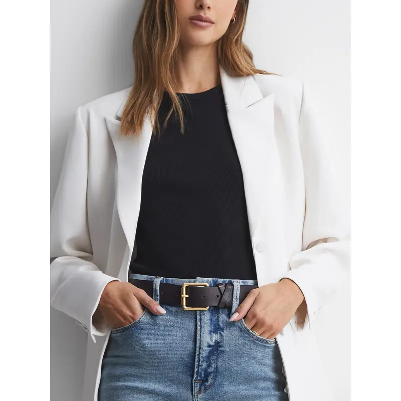 Annie Leather Buckle Belt