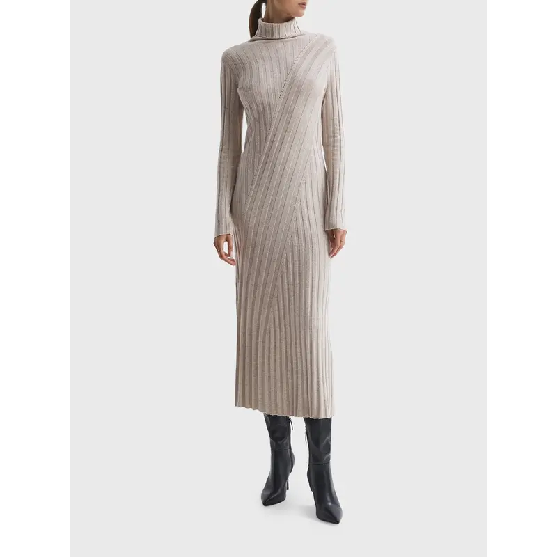Cady Fitted Knitted Midi Dress
