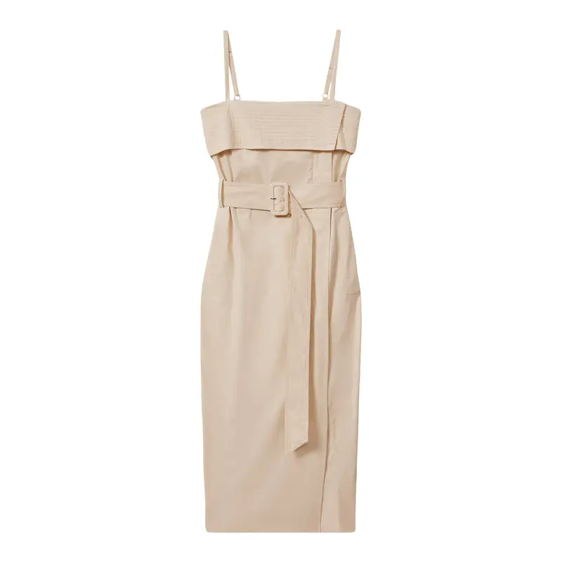 Dhalia Cargo Belted Midi Dress