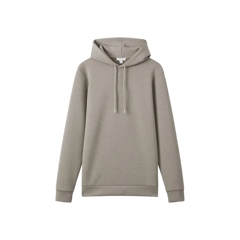 Fabien Interlock Jersey Drawstring Hoodie