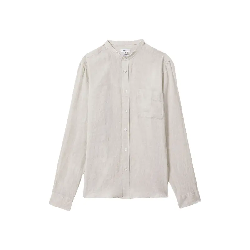 Ocean Linen Grandad Collar Shirt