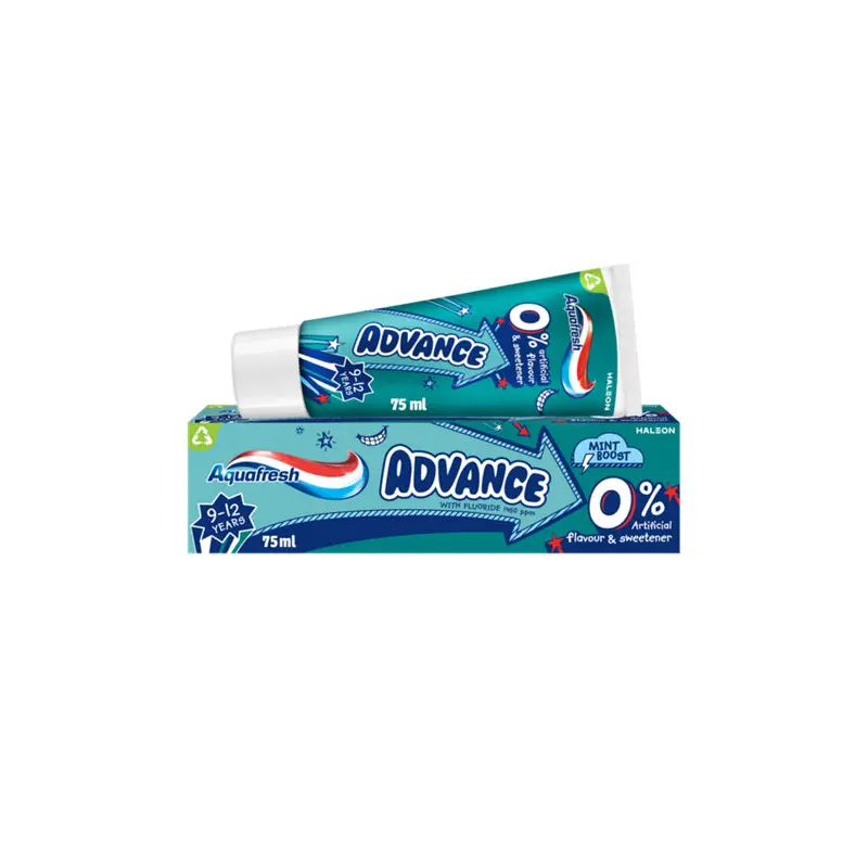 Aquafresh Kids Toothpaste, Advance 9-12 Years