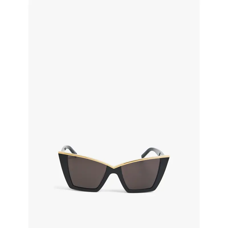 Acetate Cat Eye Gold Detail Sunglasses