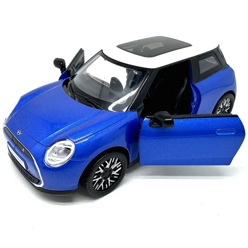 1:28 Mini Cooper EV Series Pull Back Diecast Car