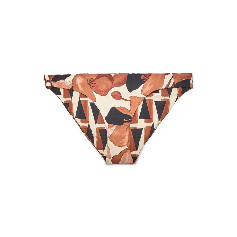 Reversible Hipster Black Print Bikini Bottom