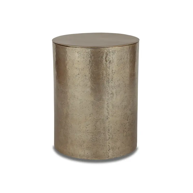 Zander Metal Storage Side Table