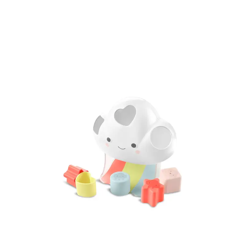 Silver Lining Cloud Shape Sorter