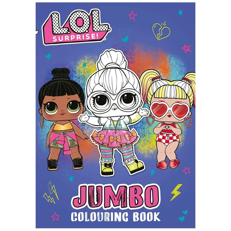 LOL Surprise! Colouring Book Jumbo