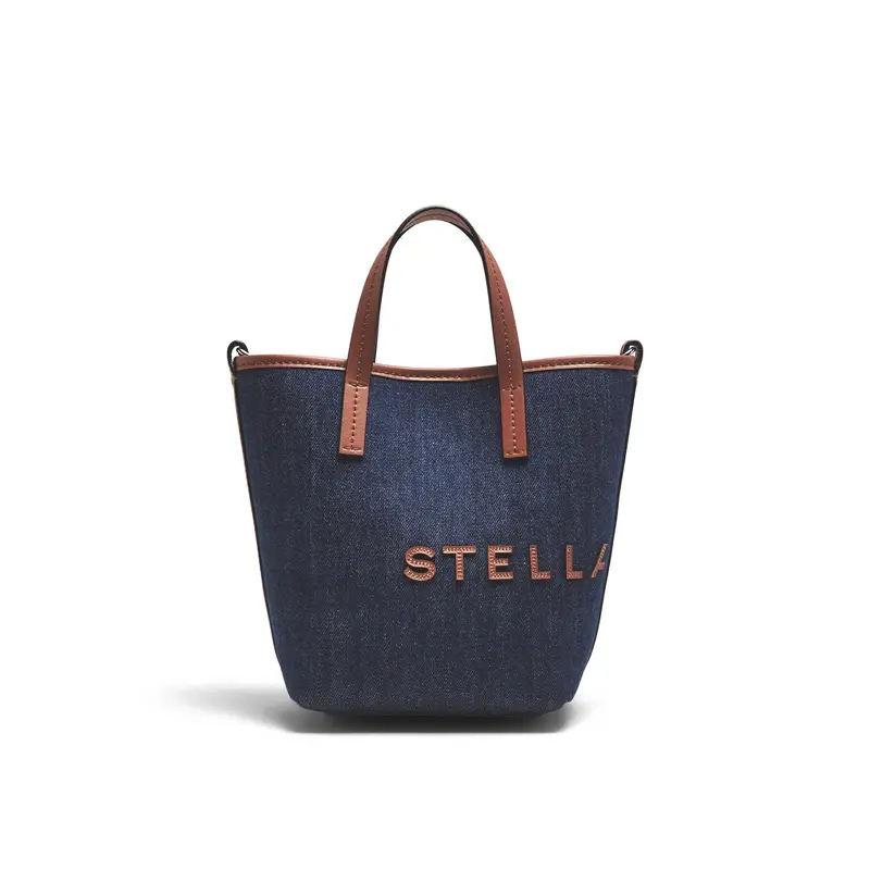 Eco Denim Bucket Bag