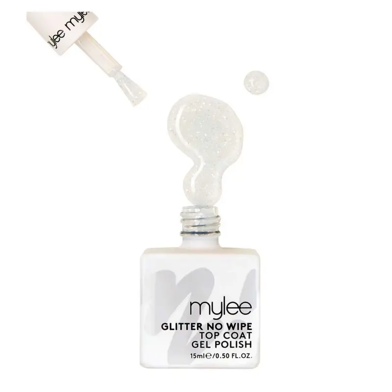 Glitter Top Coat No Wipe