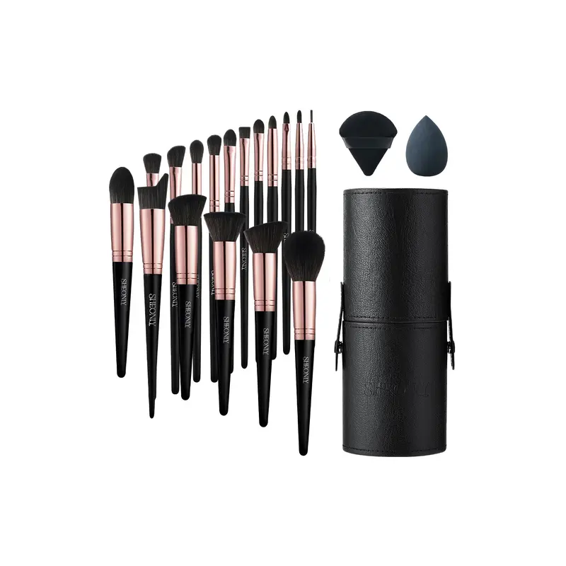 18 Pcs Professional Makeup Brush Set For Gift with Makeup Tool